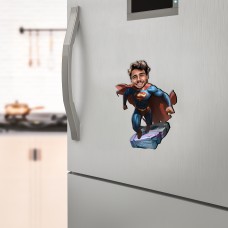 Kişiye Özel Karikatür Figür I Magnet Biblo I Süpermen	