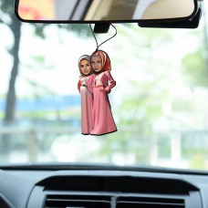 Kişiye Özel Karikatür Figür I Dikiz Aynası Biblo I Kadın Arkadaşlar Kişiye Özel Karikatür Figür I Dikiz Aynası Biblo I Kadın Arkadaşlar