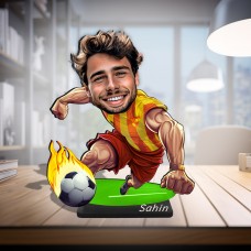 Kişiye Özel Karikatür Figür I Ahşap Masa Biblo I Göztepe Kişiye Özel Karikatür Figür I Ahşap Masa Biblo I Göztepe