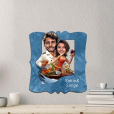 Kişiye Özel Karikatür Figür I Ahşap Tablo I Yat Kişiye Özel Karikatür Figür I Ahşap Tablo I Yat