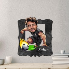 Kişiye Özel Karikatür Figür I Ahşap Tablo I Beşiktaş Kişiye Özel Karikatür Figür I Ahşap Tablo I Beşiktaş