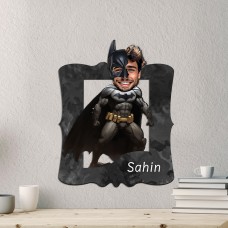 Kişiye Özel Karikatür Figür I Ahşap Tablo I Batman Kişiye Özel Karikatür Figür I Ahşap Tablo I Batman
